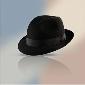 Elegant Black Women's Fedora Hat